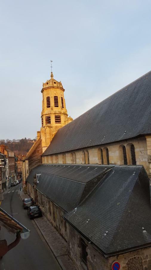 Appartamento Le Saint Leonard...Il Est Orange Honfleur Esterno foto